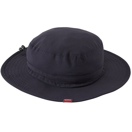 Gill 140 bøllehat i navy, størrelse L, set fra siden.