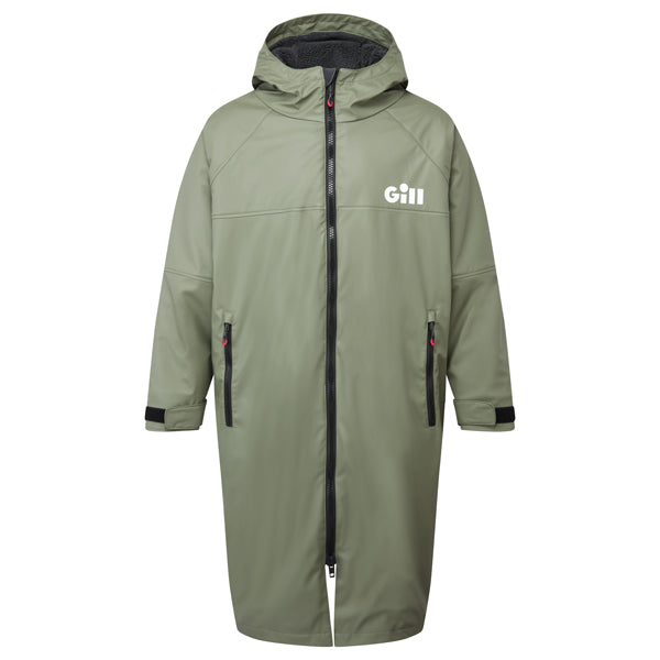 Gill, 5024 Aqua Parka jakke i grøn farve set foran.