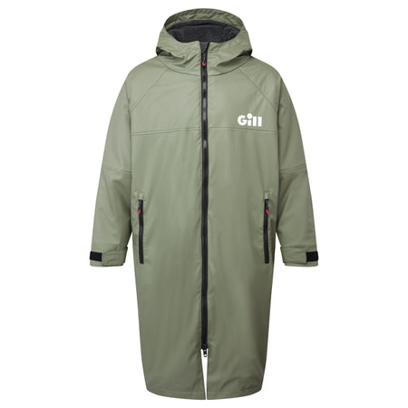 Gill, 5024 Aqua Parka jakke, set forfra med lynlås