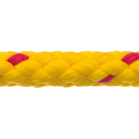 Robline Albatros flydeline i gul og rød farve, 10 mm tyk, 1 meter lang.