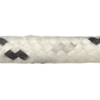 Robline Neptun 500 skøde tov i hvid og sort, 6mm tykt, 1 meter langt.