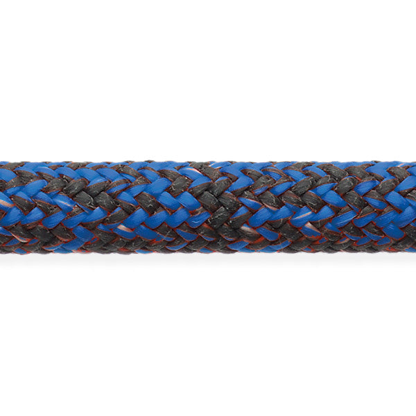 Robline Sirius XTS Dyneema reb i blå, sort og hvid farver.