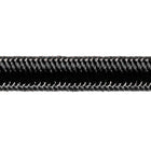 Robline elastiksnor i sort farve, 5 mm tykkelse, 1 meter lang.