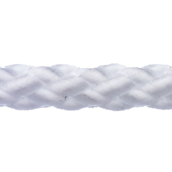 Robline Polyester 8 line i hvid farve, 2 mm tykkelse og 400 m længde.