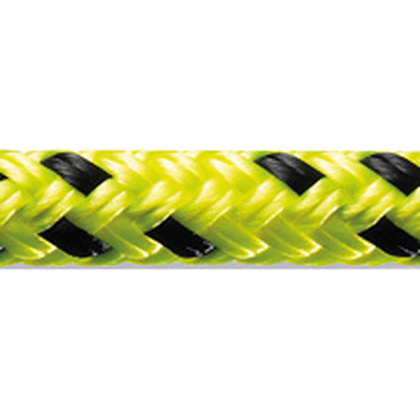 Robline Orion 500 Trimline i neongul og sort, set fra siden.