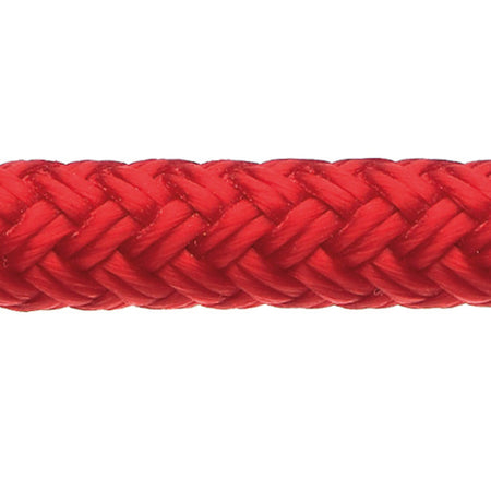 Robline Orion 500 trim/skødeline 6 mm i rød farve, set fra siden.