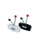 Ultraflex kontrolboks med hvidt togreb, set forfra.