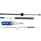 Ultraflex kontrolkabel mach5 16 fod set forfra, klar til installation.