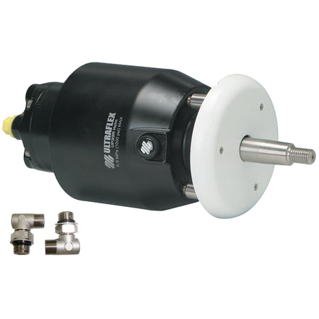 Ultraflex hydraulisk ratpumpe med 7 kamre set fra siden