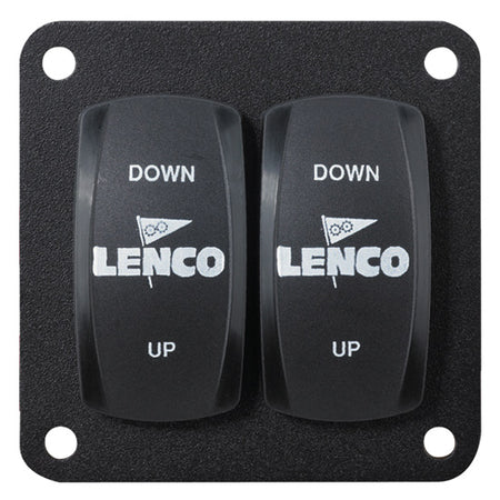 Frontview af SeaTec Lenco panel til trimplan