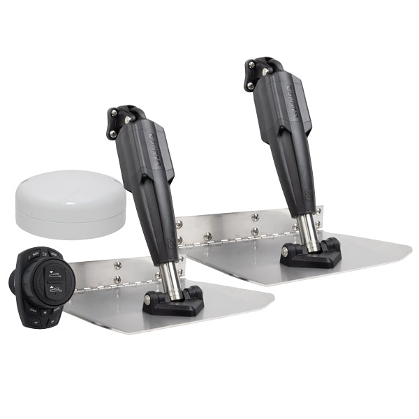 Lenco trim tab kit, pakket med alt nødvendigt tilbehør.