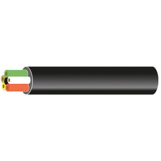 Max Power kabel til styrestrøm i 6 x 0.5mm², præsenteret på en hvid baggrund