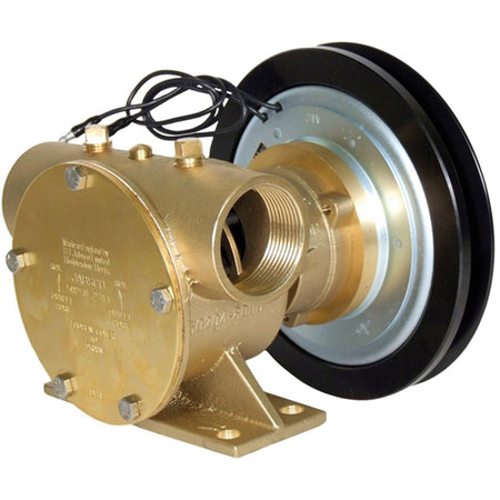 Jabsco impellerpumpe med magnetkobling set fra siden