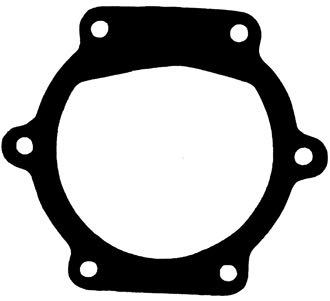 SeaTec pakning til impellerpumpe med seks huller, klar til installation.