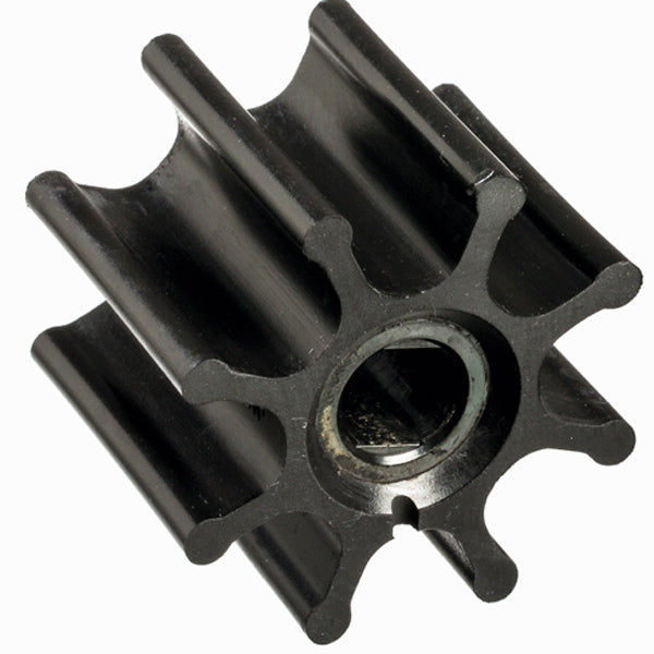 Jabsco impeller 14282-0001B set fra siden, klar til montering