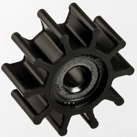 Jabsco impeller 9200-0005B set fra siden med dimensioner