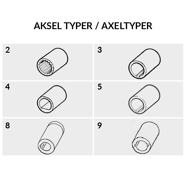 SeaTec impeller monteret klar til installation på motor