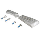 Quicksilver aluminium anode kit til Volvo DPH/DPR sterndrive, set fra siden.