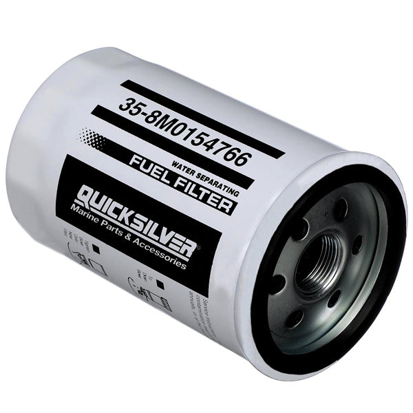 Quicksilver brændstoffilter vandseparator til Yamaha 115 hk, set foran