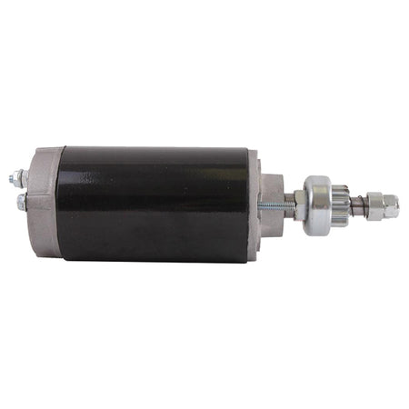 Quicksilver 12-volt starter frontalt med detaljeret design og logo