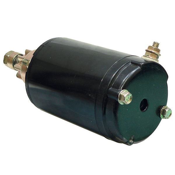 Quicksilver 12-volt starter til Evinrude Johnson set fra siden