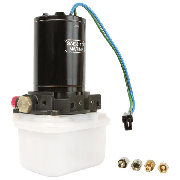 Quicksilver 12-volt trim-/tiltmotor til Volvo-Penta set forfra