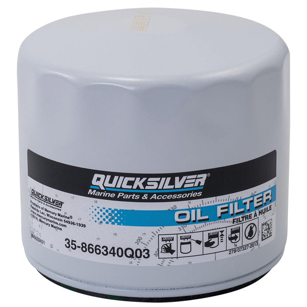 Quicksilver, 866340Q03 oliefilter MerCruiser sterndrev og indenbordsmotorer