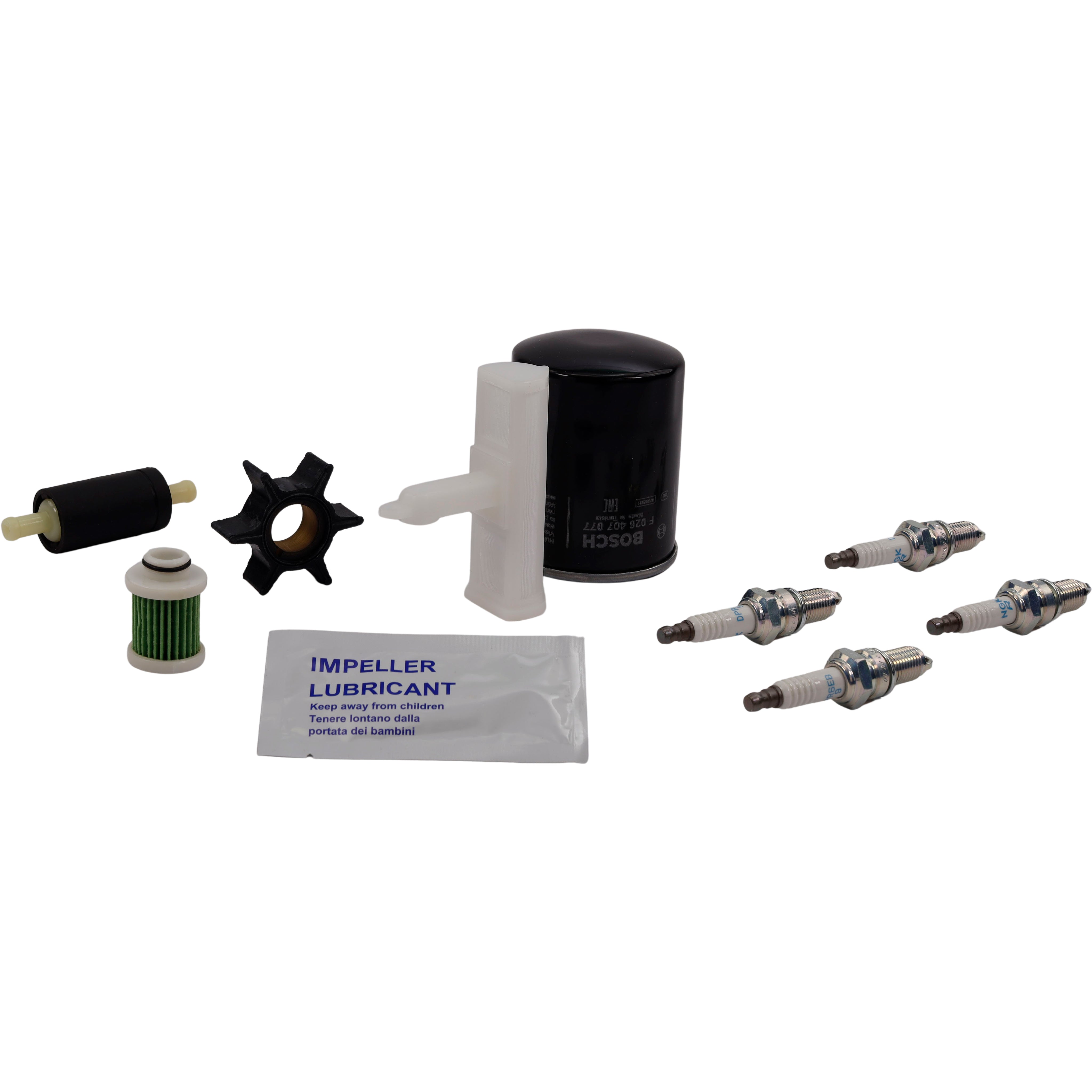 SeaTec Yamaha Servicekit til motorer set fra siden