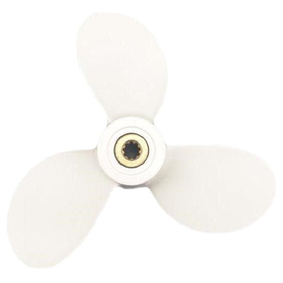 Polastorm Propel propeller 7 1/2"x 7" til Yamaha set fra siden