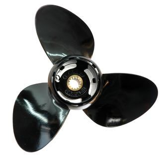 Polastorm propel 9 1/4 x 9" med 8 stråler set fra siden