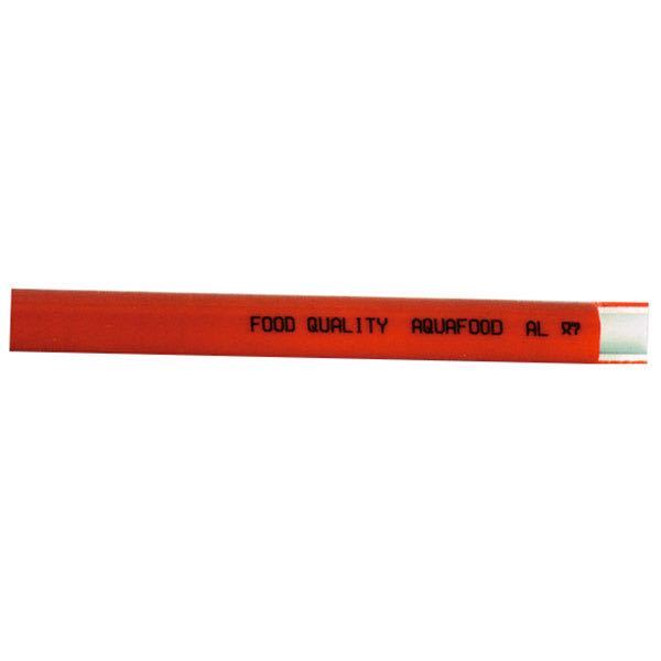 SeaTec vandslange 13mm i rød farve, 50 meter lang, præsenteret på hvid baggrund.