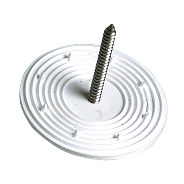 SeaTec monteringsskive til motorisolering Ø 50 mm set fra siden.