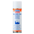 Liqui Moly Silikonespray 300 ml stående på en arbejdsbordplade