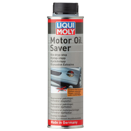 Liqui Moly Olie-dryp stop 300 ml i brug på en bådmotor