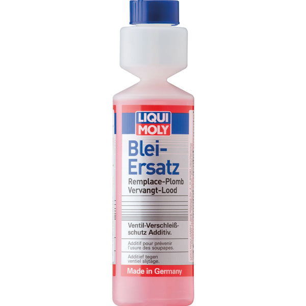 Liqui Moly bly erstatningflaske set fra siden
