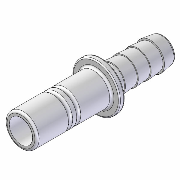 Whale adapter til 1/2" flex slange, set fra siden.