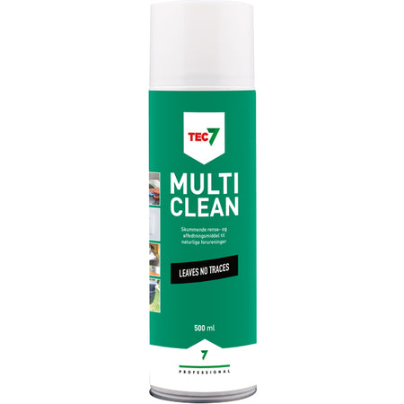 Tec7 Multiclean skumspray i flaske, klar til brug på båden