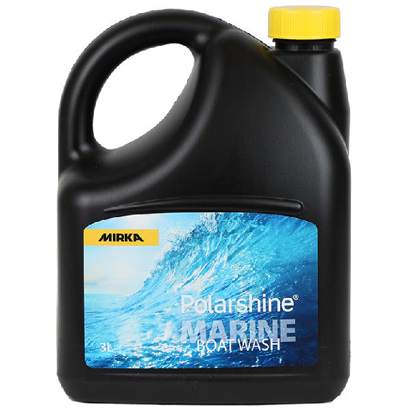 Mirka Polarshine bådvask i en 3 liters flaske, klar til brug.