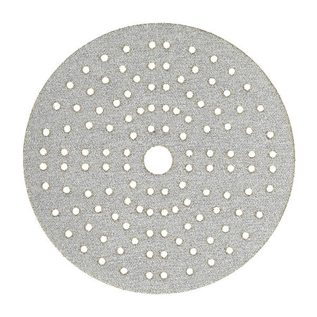 Mirka Iridium slib rondel 150mm set forfra med synlige huller