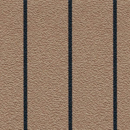 Gisatex antislide marine floor teak, rullet op på et bord
