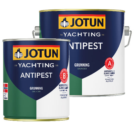 Jotun Antipest komp 0,5L flaske set på hvid baggrund