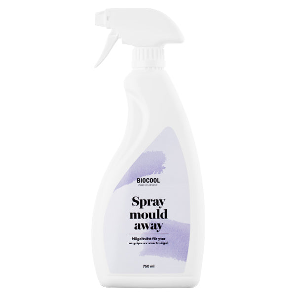 Bio Cool Jordslagsmiddel 750 ml flaske set forfra med et klart design.