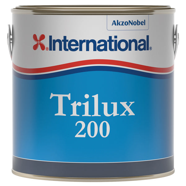 International Trilux 200 i sort bundmaling, præsenteret i malerbøtte.