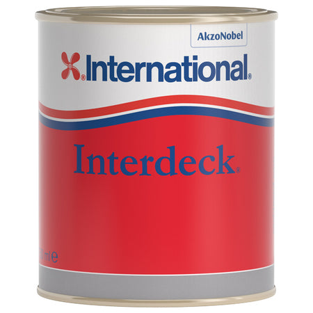 International Interdeck Grå 289 skridbelægning i 750 ml dåse, klar til brug.