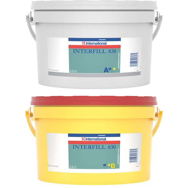 International Interfill 830 Part B epoxy i 2,5L beholder, klar til brug