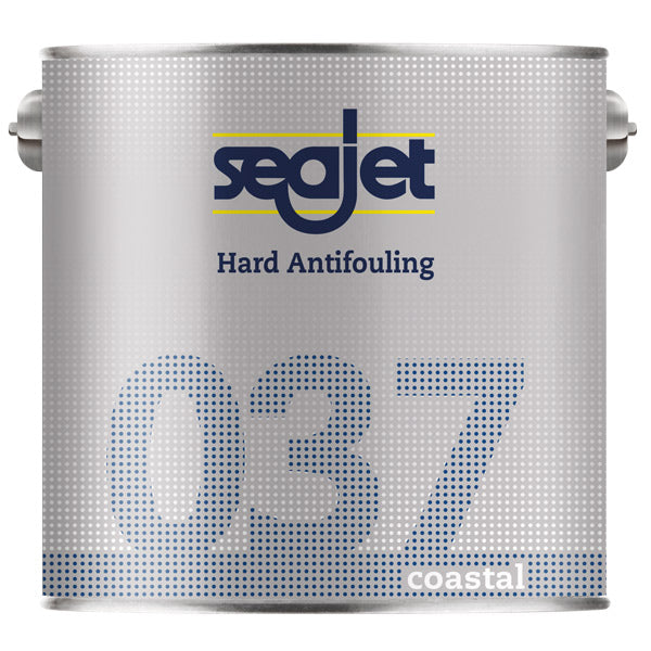 SeaJet 037 Hard Racing bundmaling i rød farve i en 2,5L spand