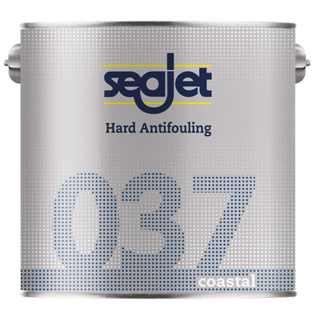 SeaJet 037 Hard Racing bundmaling i rød farve i en 2,5L spand