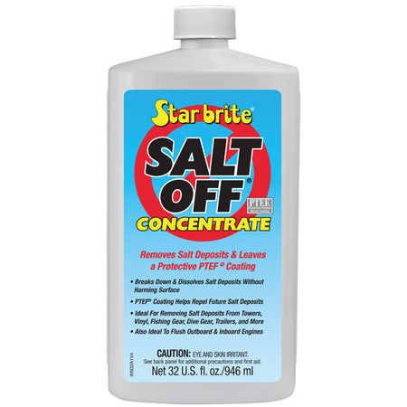 Star Brite Salt Off koncentrat i flaskedesign på hvid baggrund