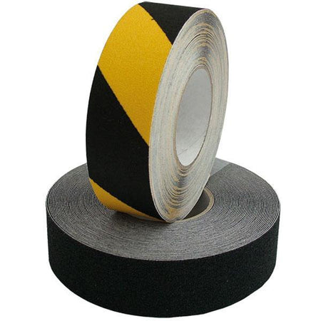 PSP, heavy antiskrid tape i sort/gul farve på rulle