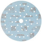 Mirka Galaxy sandskive P100 på hvid baggrund, 150 mm diameter